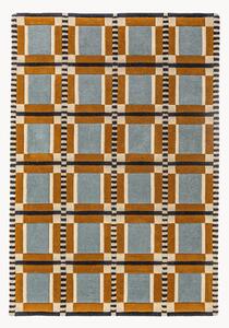 Tappeto in lana a pelo corto fatto a mano Quadro