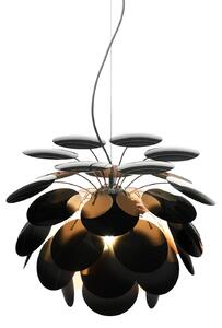 Lampada a sospensione MARSET, Discocó, dimmerabile, Nero, Soggiorno, Plastica, Design