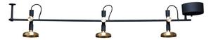 Plafoniera Pholc, Dorato / Ottone, Metallo