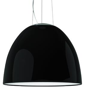 Lampada a sospensione Artemide, Nur Gloss, dimmerabile, Nero, Soggiorno, Metallo, Design