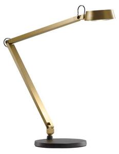 Lampade da tavolo LIGHT-POINT, dimmerabile, Dorato / Ottone, Soggiorno, Alluminio