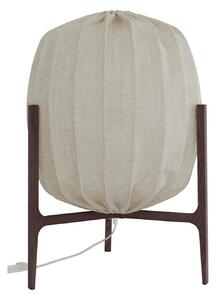 Lampada da terra Watt & Veke, dimmerabile, Beige, Soggiorno, Legno, Scandinavo