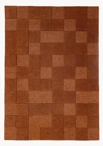 Tappeto in lana fatto a mano Checkerboard