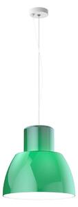 Lampada a sospensione Nemo Lighting, Lorosae, dimmerabile, Verde, Soggiorno, Vetro