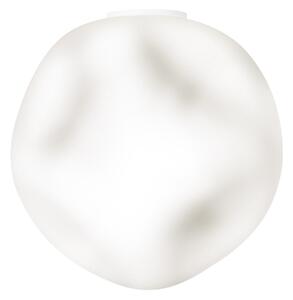 Plafoniera Foscarini, Hoba Grande, dimmerabile, Bianco, Soggiorno, Vetro, Design