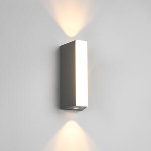 Trio Lighting Applique da esterno Marne LED, altezza 16 cm, up e downlight