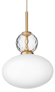 Lampada a sospensione Nuura Aps, Rizzatto 32, dimmerabile, Bianco, Soggiorno, Vetro, Design