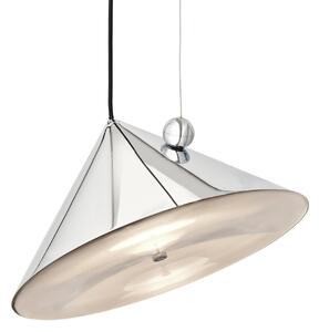Lampada a sospensione Tom Dixon, Pose, dimmerabile, Metallizzato, Soggiorno, Metallo, Design