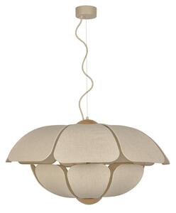 Lampada a sospensione MARKET SET, Coquillage, dimmerabile, Beige, Soggiorno, Tessuto / Tessile, Design