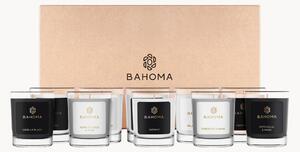 Candele mini fatte a mano in scatola regalo Botanical Bliss, set da 10