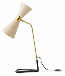Lampade da tavolo Stilnovo, Megafono, Beige, Soggiorno, Metallo, Design