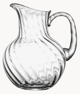 Caraffa in cristallo soffiato Ripple, 2 L