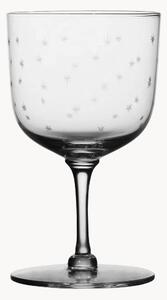 Set di 4 bicchieri da vino in cristallo soffiato Stars