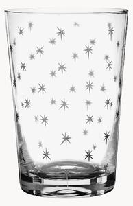 Set di 6 bicchieri in cristallo soffiato Stars