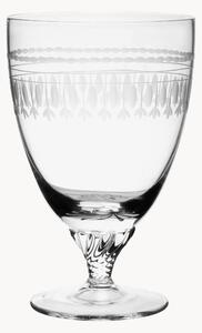 Set di 6 bicchieri da bistro in cristallo soffiato Ovals