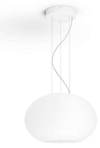 Lampada a sospensione Philips Hue, Bianco, Soggiorno, Vetro