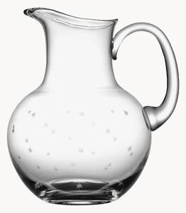 Caraffa in cristallo soffiato Stars, 2 L