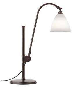 Lampada da tavolo Bestlite BL1, porcellana/nero, Ø 16 cm