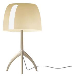 Lampade da tavolo Foscarini, dimmerabile, Dorato / Ottone, Soggiorno, Alluminio
