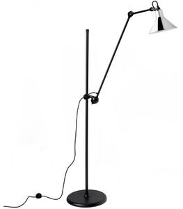 Lampada da terra Lampe Gras, Metallizzato, Soggiorno, Metallo