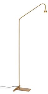 Lampada da terra Trizo21, Dorato / Ottone, Soggiorno, Ottone