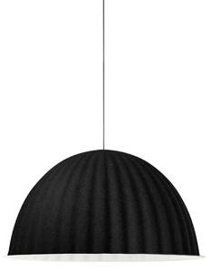 Lampada a sospensione Muuto, dimmerabile, Nero, Sala da pranzo, Tessuto / Tessile