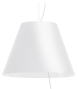 Lampada a sospensione Luceplan, dimmerabile, Bianco, Sala da pranzo, Alluminio