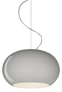 Lampada a sospensione Foscarini, Grigio, Soggiorno, Vetro