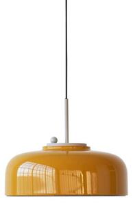 Lampada a sospensione PLEASE WAIT to be SEATED, dimmerabile, Giallo, Sala da pranzo, Alluminio