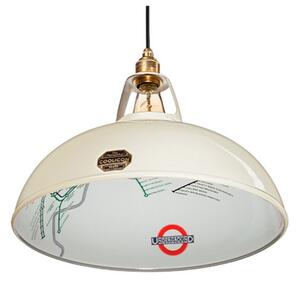 Lampada a sospensione Coolicon, Beige, Soggiorno, Metallo, Design