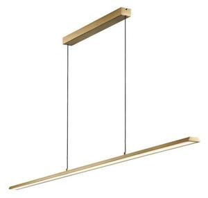 Lampada a sospensione LIGHT-POINT, Dorato / Ottone, Sala da pranzo, Alluminio