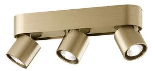 Plafoniera LIGHT-POINT, dimmerabile, Dorato / Ottone, Cucina, Alluminio