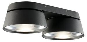Plafoniera LIGHT-POINT, Nero, Soggiorno, Alluminio