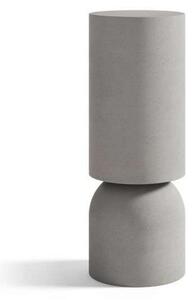 Lampade da esterno Luceplan, dimmerabile, Grigio, Terrazza, Cemento