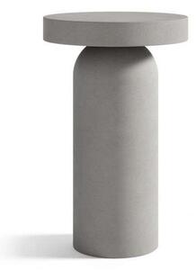 Lampade da esterno Luceplan, dimmerabile, Grigio, Terrazza, Cemento