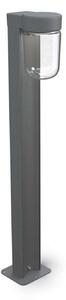 Lampade da esterno Belid, dimmerabile, Grigio, Terrazza, Metallo