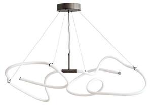 Lampadari 101 COPENHAGEN, dimmerabile, Metallizzato, Soggiorno, Alluminio