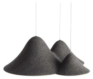 Lampada a sospensione LOOM DESIGN, dimmerabile, Nero, Soggiorno, Alluminio