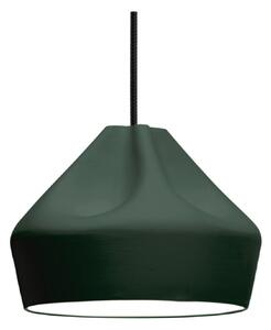 Pleat Box 24 LED Lampada a Sospensione Scuro Verde/Bianco