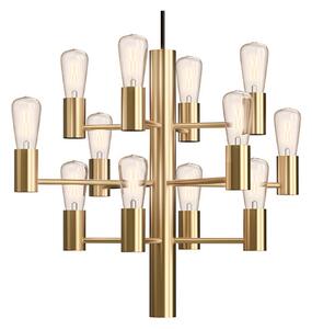Lampadari Herstal, Dorato / Ottone, Sala da pranzo, Metallo
