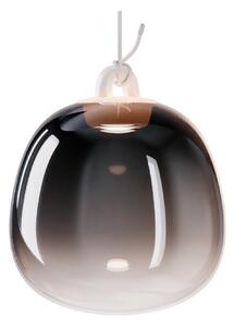 Oblò Lampada a Sospensione Small 3000K Glossy Fumé/Bianco