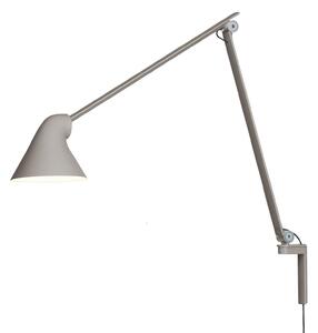 Applique da parete Louis Poulsen, NJP, Grigio, Soggiorno, Metallo, Design
