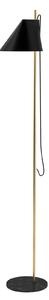Lampada da terra Louis Poulsen, Yuh Brass, dimmerabile, Nero, Soggiorno, Metallo, Design