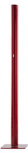 Lampada da terra Artemide, Ilio, dimmerabile, Rosso, Soggiorno, Metallo, Design
