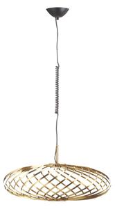 Lampada a sospensione Tom Dixon, Spring small, dimmerabile, Dorato / Ottone, Soggiorno, Metallo, Design