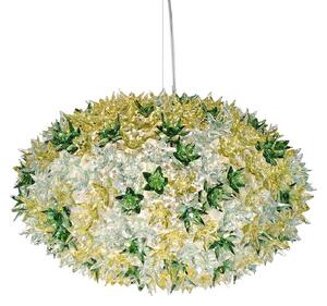 Lampada a sospensione Kartell, Bloom S1, Verde, Soggiorno, Plastica, Design