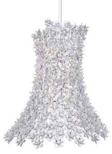 Lampada a sospensione Kartell, Bloom, Trasparente, Soggiorno, Plastica, Design
