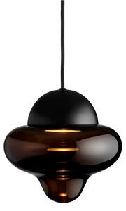 Lampada a sospensione DESIGN BY US, Nutty, dimmerabile, Marrone / Ruggine, Soggiorno, Vetro, Design