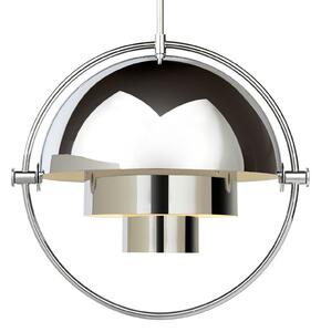 Lampada a sospensione GUBI, Multi-Lite, dimmerabile, Metallizzato, Soggiorno, Metallo, Design