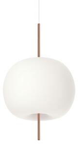 Lampada a sospensione kdln, KUSHI 33, dimmerabile, Bianco, Soggiorno, Vetro, Design